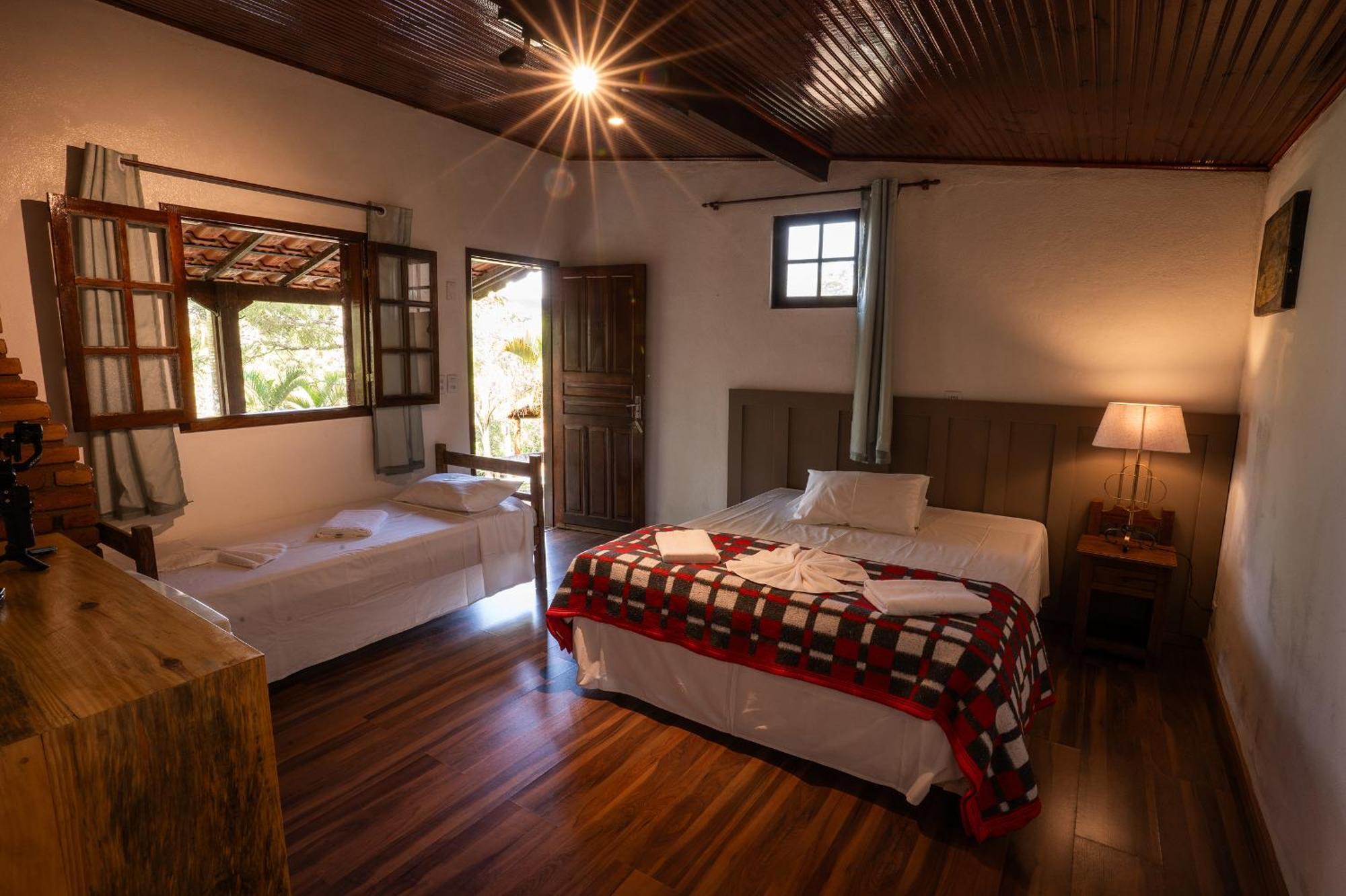Hotel Alpha Ville Chales Conceição da Ibitipoca Eksteriør bilde